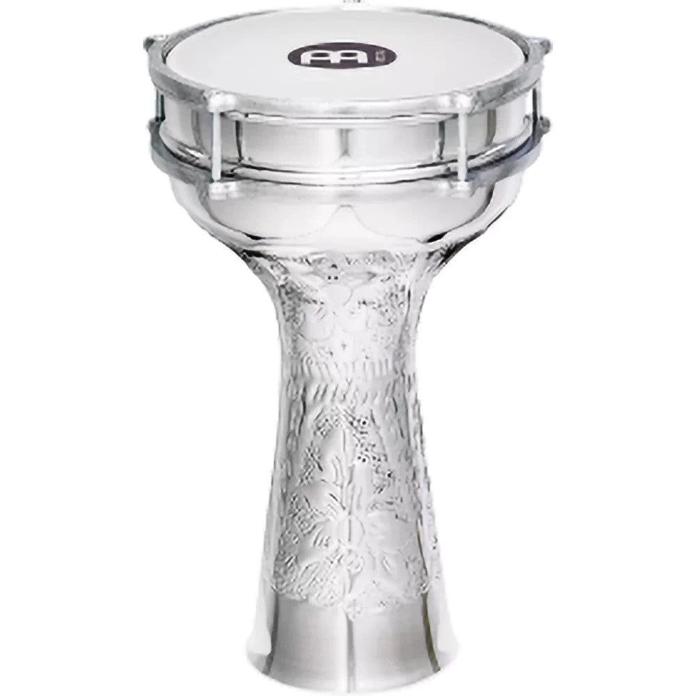 Meinl Percussion HE-114 Hand Hammered Aluminum Darbuka Drum 3 Meinl Percussion HE-114 Hand Hammered Aluminum Darbuka Drum