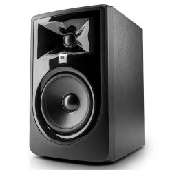 JBL 305P MkII Powered 5" Two-Way Studio Monitor, Pair -Musical Instrument Store mkii305 angle z
