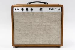 Milkman Sound One Watt Plus Guitar Combo Amp, Greenback, Milk Century Modern