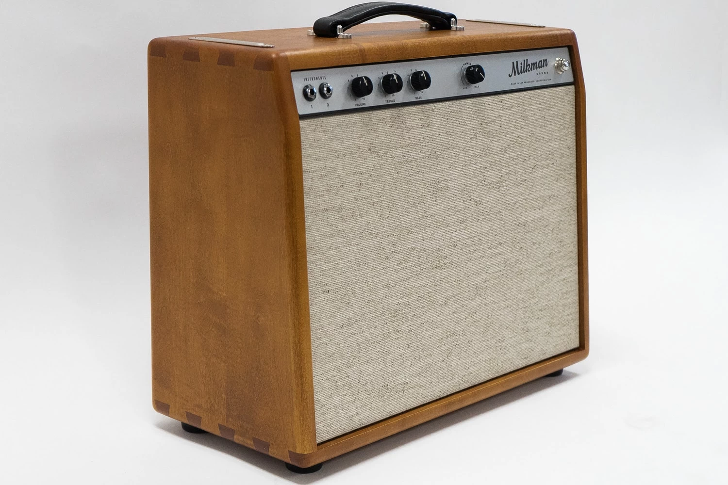 Milkman Sound One Watt Plus Guitar Combo Amp, Greenback, Milk Century Modern 5 Milkman Sound One Watt Plus Guitar Combo Amp, Greenback, Milk Century Modern - Image 3