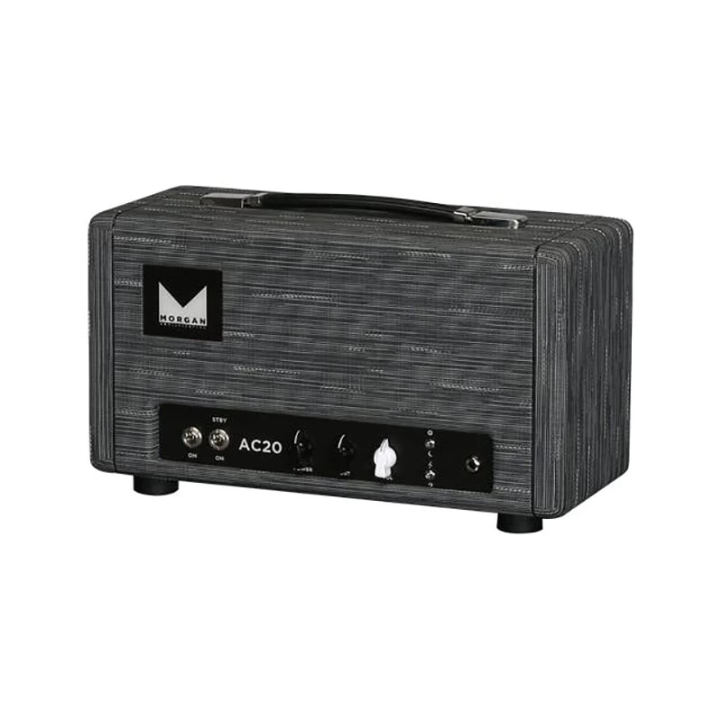 Morgan Amps AC20 Head 1/4-20-Watt Guitar Amp Head W/ EL84 Power Tubes, Twilight 4 Morgan Amps AC20 Head 1/4-20-Watt Guitar Amp Head W/ EL84 Power Tubes, Twilight - Image 2
