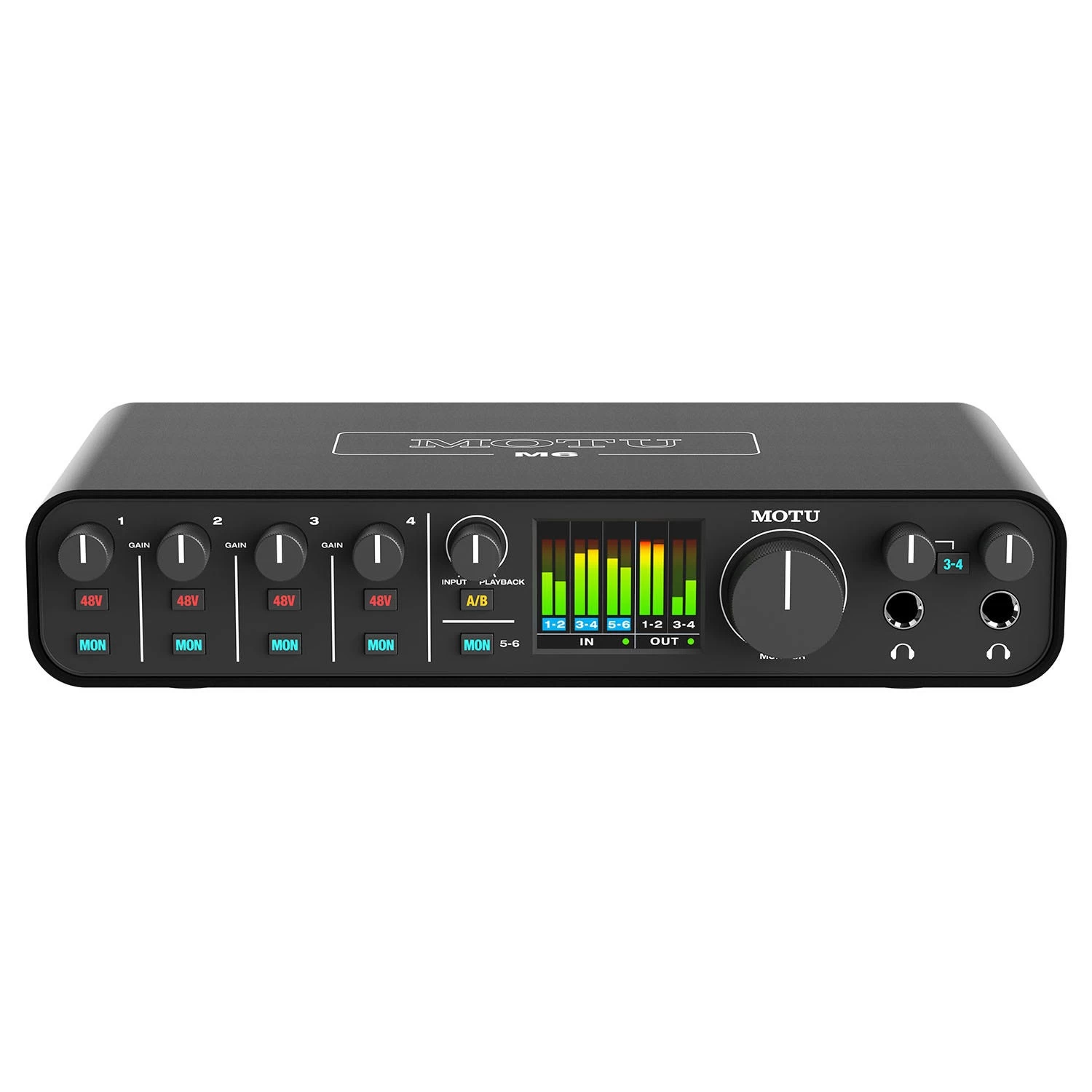 MOTU M6 6x4 6-In / 4-Out USB-C Audio Interface 4 MOTU M6 6x4 6-In / 4-Out USB-C Audio Interface - Image 2