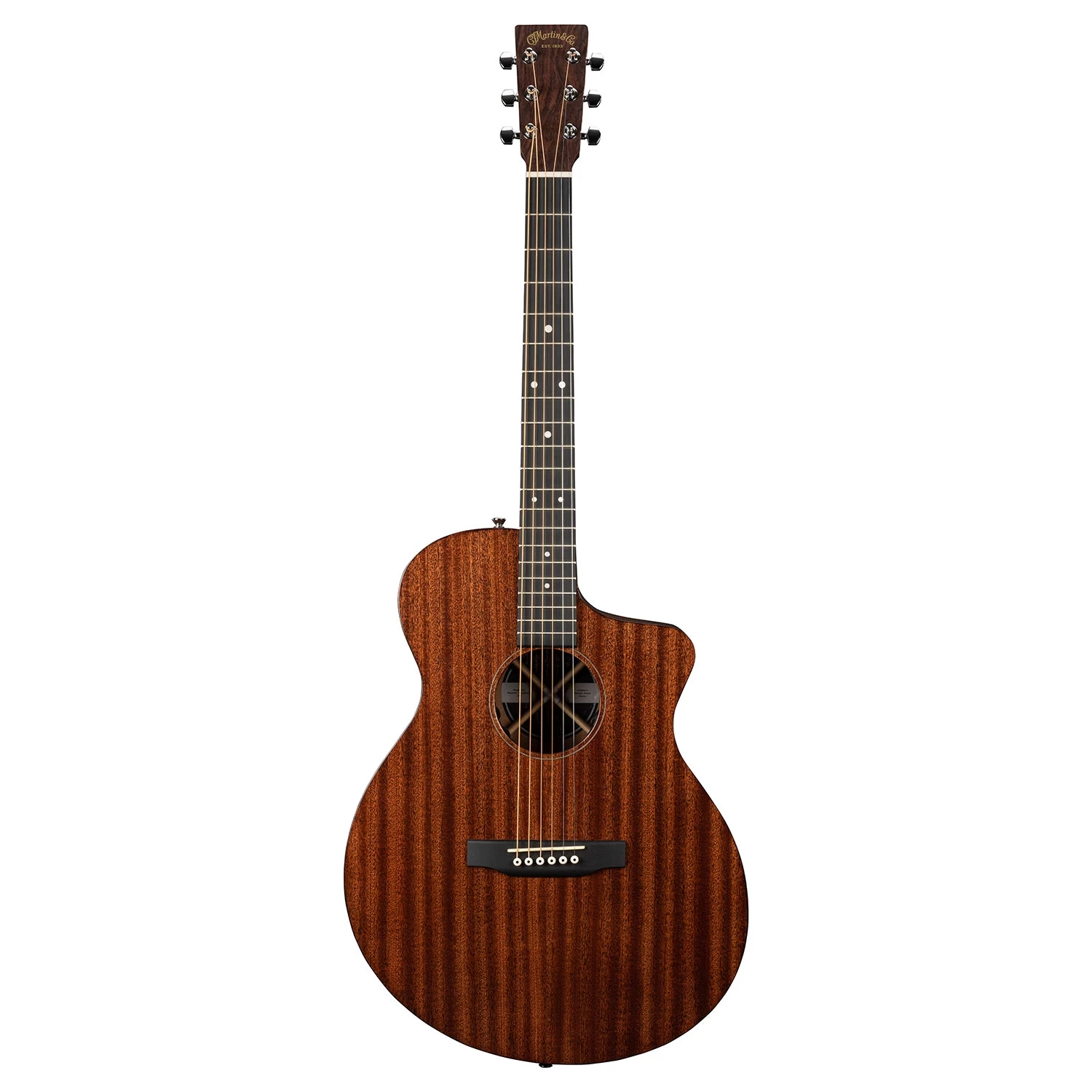 Martin Road Series SC-10E-02 Acoustic-Electric Guitar, Sapele Top, Back & Sides 3 Martin Road Series SC-10E-02 Acoustic-Electric Guitar, Sapele Top, Back & Sides