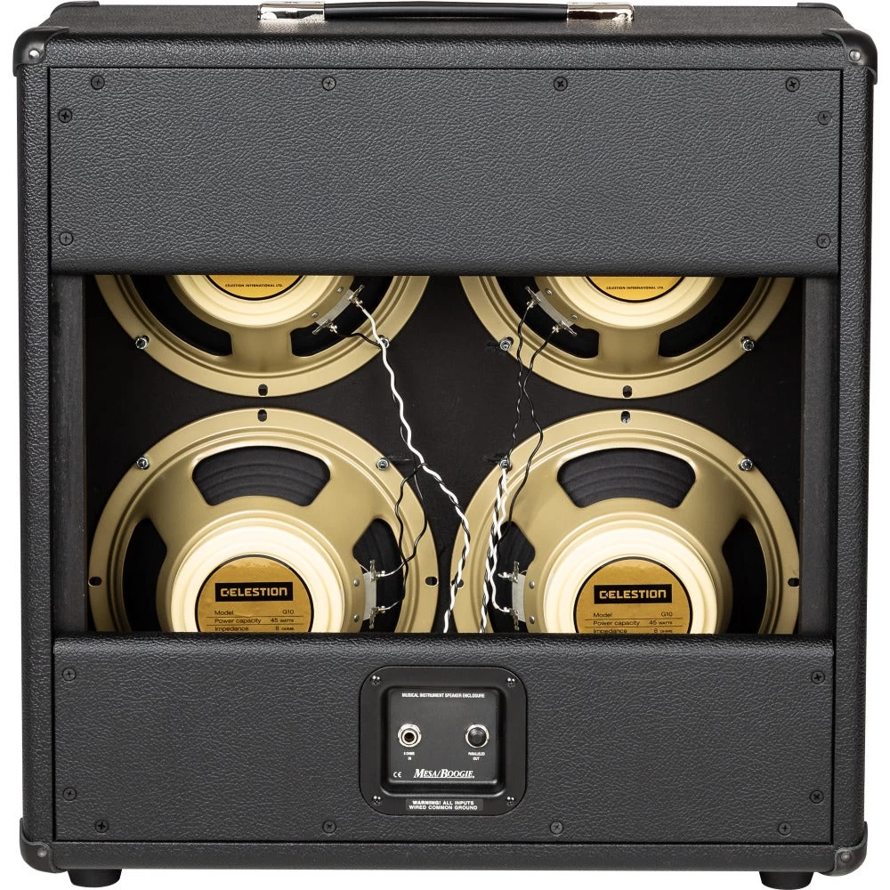 Mesa Boogie 4x10 'Boogie' Series Open Back Guitar Amp Speaker Cabinet, Black 6 Mesa Boogie 4x10 'Boogie' Series Open Back Guitar Amp Speaker Cabinet, Black - Image 4