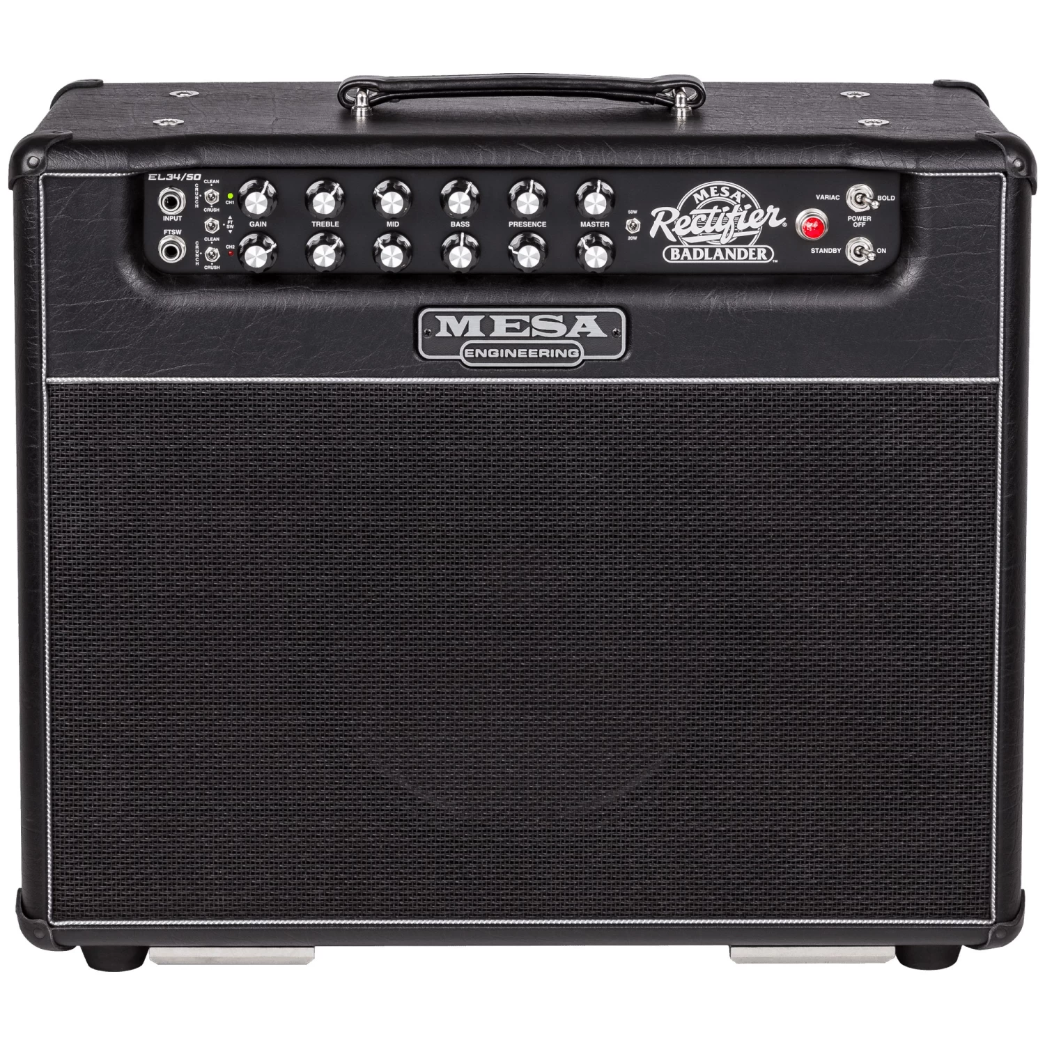 Mesa/Boogie Badlander 50 50-Watt 1x12" Tube Guitar Combo Amp, Black Taurus 3 Mesa/Boogie Badlander 50 50-Watt 1x12" Tube Guitar Combo Amp, Black Taurus