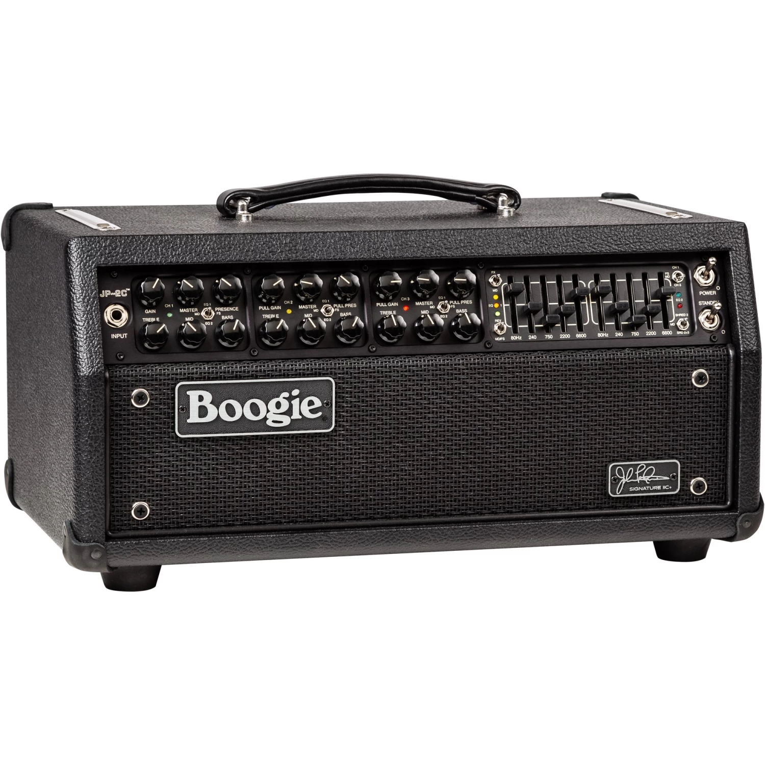 Mesa/Boogie JP2C John Petrucci 100-Watt 3-Channel Tube Guitar Amp Head, Black Bronco 5 Mesa/Boogie JP2C John Petrucci 100-Watt 3-Channel Tube Guitar Amp Head, Black Bronco - Image 3