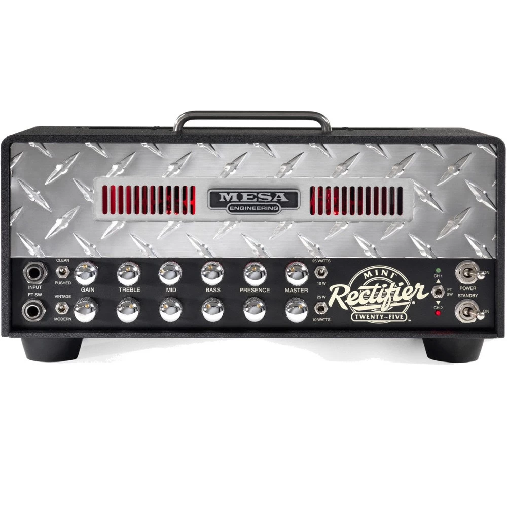 Mesa/Boogie Amplifiers Mini Rectifier 25 25-Watt 2-Channel 4-Mode Guitar Amp Head With DynaWatt & Multi-Watt 3 Mesa/Boogie Amplifiers Mini Rectifier 25 25-Watt 2-Channel 4-Mode Guitar Amp Head With DynaWatt & Multi-Watt
