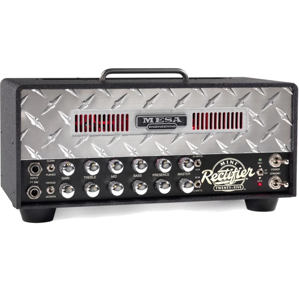 Mesa/Boogie Amplifiers Mini Rectifier 25 25-Watt 2-Channel 4-Mode Guitar Amp Head With DynaWatt & Multi-Watt 4 Mesa/Boogie Amplifiers Mini Rectifier 25 25-Watt 2-Channel 4-Mode Guitar Amp Head With DynaWatt & Multi-Watt - Image 2