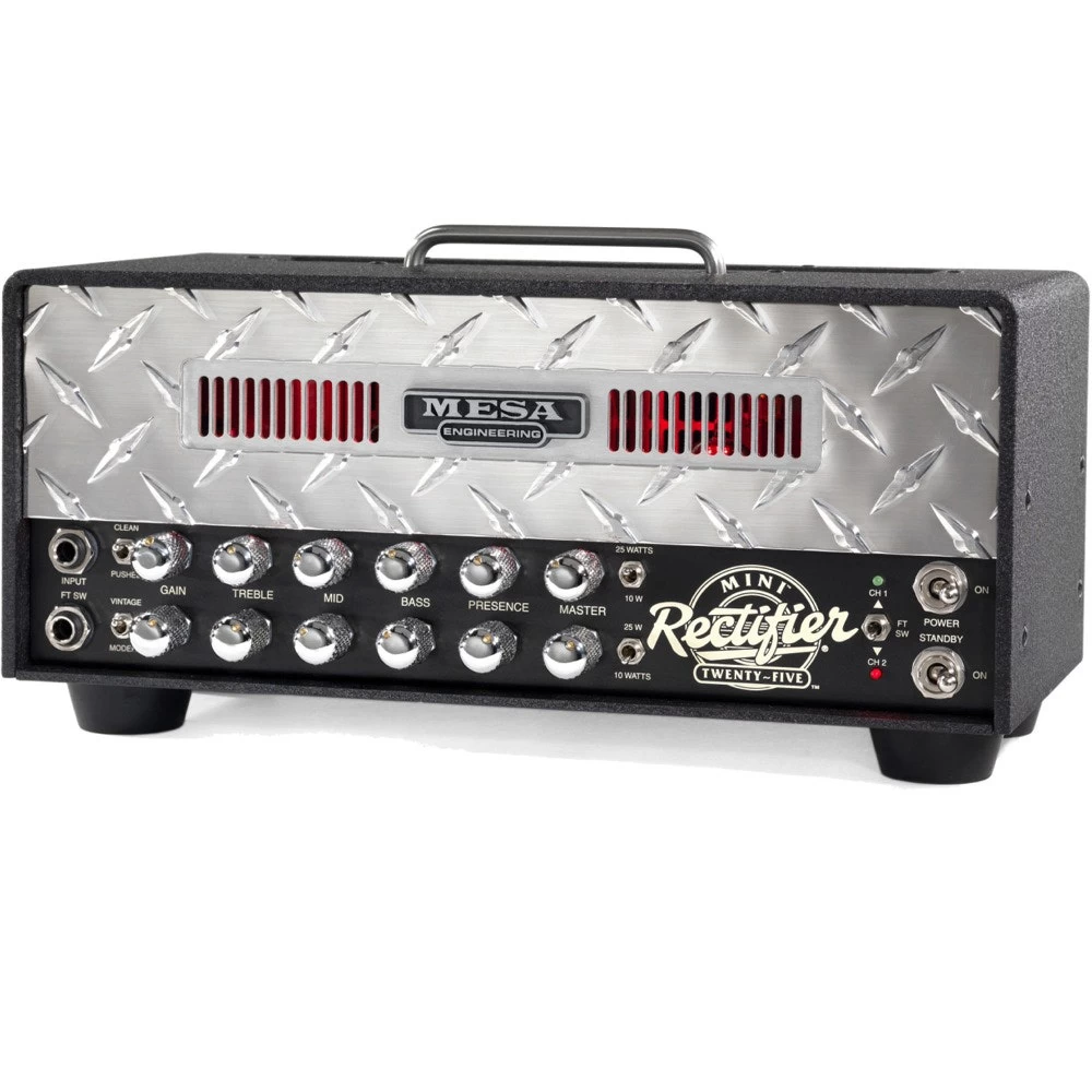 Mesa/Boogie Amplifiers Mini Rectifier 25 25-Watt 2-Channel 4-Mode Guitar Amp Head With DynaWatt & Multi-Watt 5 Mesa/Boogie Amplifiers Mini Rectifier 25 25-Watt 2-Channel 4-Mode Guitar Amp Head With DynaWatt & Multi-Watt - Image 3