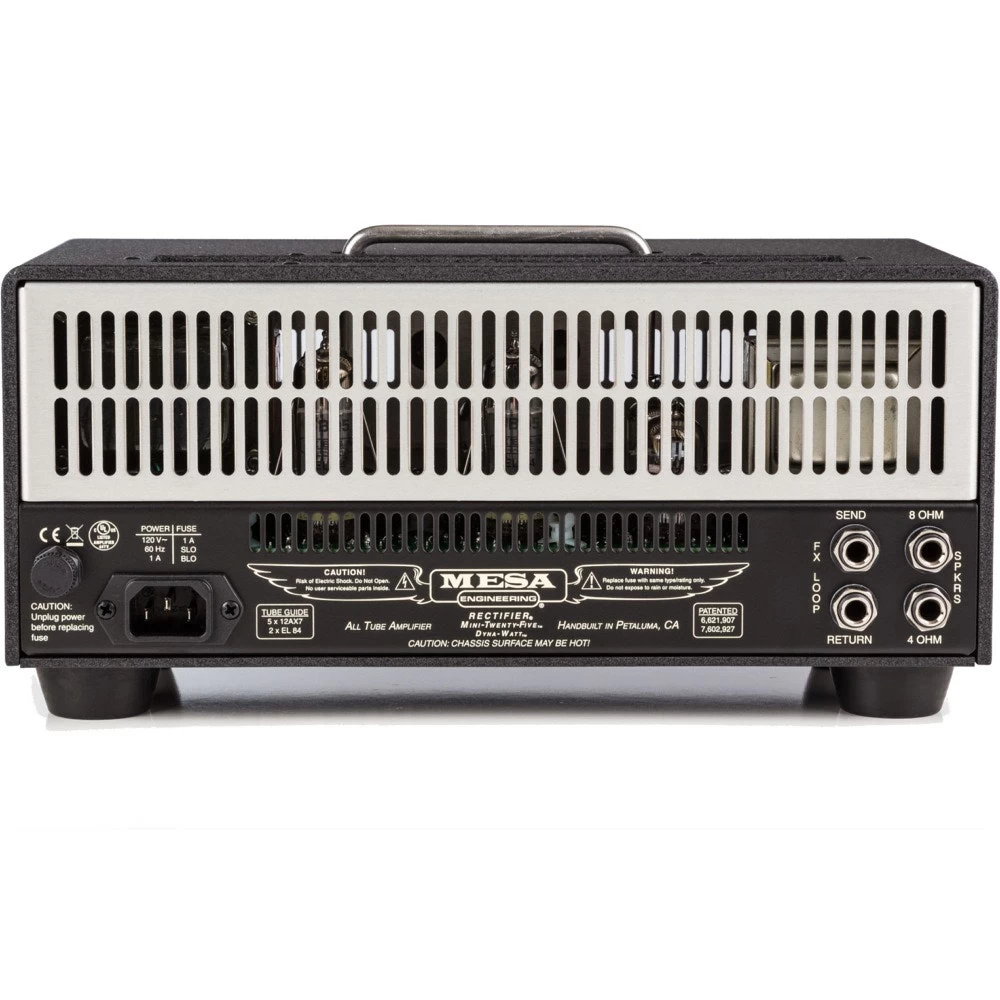 Mesa/Boogie Amplifiers Mini Rectifier 25 25-Watt 2-Channel 4-Mode Guitar Amp Head With DynaWatt & Multi-Watt 7 Mesa/Boogie Amplifiers Mini Rectifier 25 25-Watt 2-Channel 4-Mode Guitar Amp Head With DynaWatt & Multi-Watt - Image 5