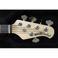 Ernie Ball Music Man Sting Ray 5-String Bass, Honey Burst -Musical Instrument Store musicm 156 70 20 01 2