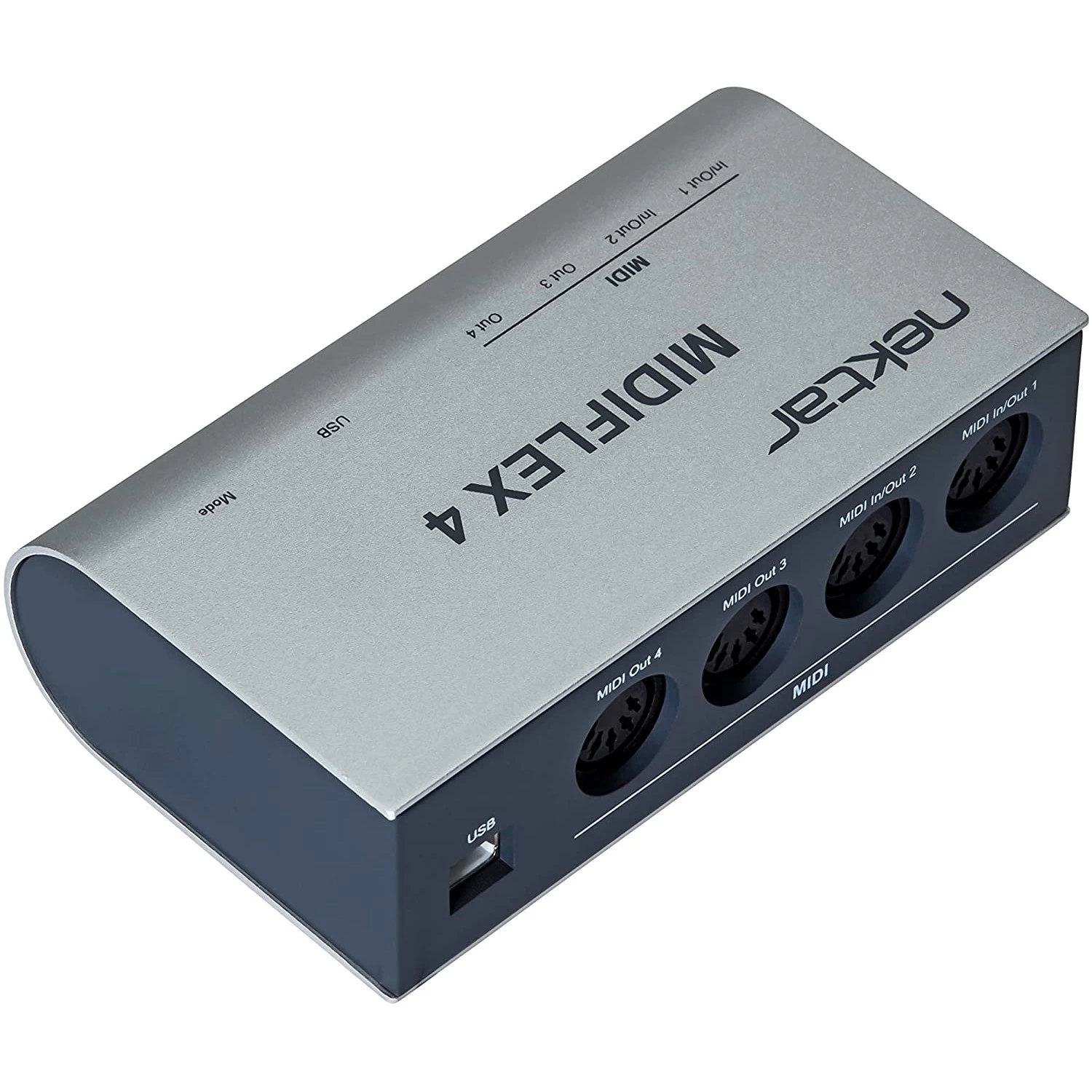 Nektar MIDIFLEX4 4-Port USB MIDI Interface For MacOS, Windows, IOS 4 Nektar MIDIFLEX4 4-Port USB MIDI Interface For MacOS, Windows, IOS - Image 2