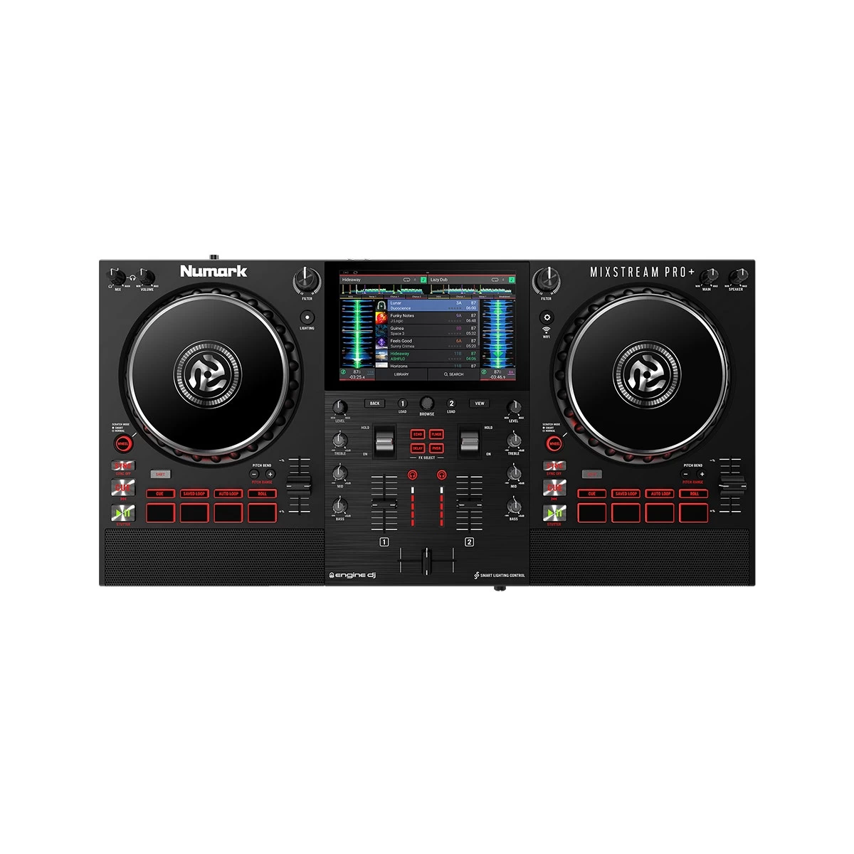 Numark Mixstream Pro+ Plus Standalone Streaming DJ Controller, Amazon Music Integration 3 Numark Mixstream Pro+ Plus Standalone Streaming DJ Controller, Amazon Music Integration