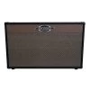 New Vintage Amps NV 2x12 Speaker Cabinet, Rough Black & Rough Brown -Musical Instrument Store nva 2x12cab rblk rbrwn bnt 1