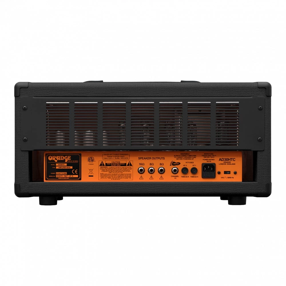 Orange AD30H 30-Watt Twin Channel Tube Guitar Amp Head, Black 8 Orange AD30H 30-Watt Twin Channel Tube Guitar Amp Head, Black - Image 6