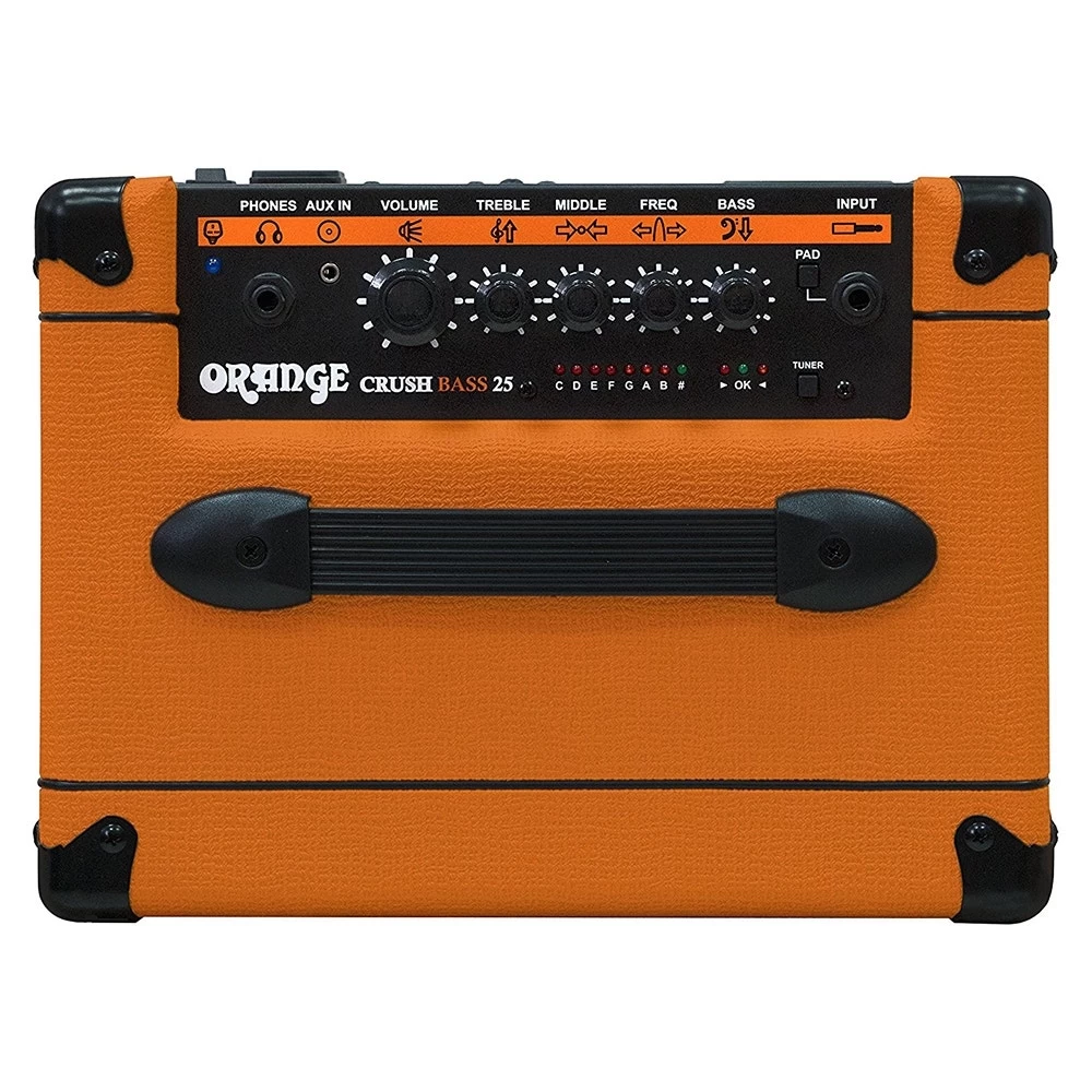 Orange Amps Crush Bass 25 Bass Combo Amplifier, 25-Watt 1x8" - Orange 8 Orange Amps Crush Bass 25 Bass Combo Amplifier, 25-Watt 1x8" - Orange - Image 6