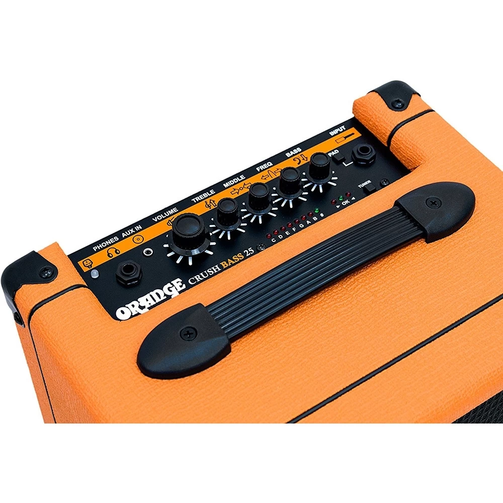 Orange Amps Crush Bass 25 Bass Combo Amplifier, 25-Watt 1x8" - Orange 10 Orange Amps Crush Bass 25 Bass Combo Amplifier, 25-Watt 1x8" - Orange - Image 8