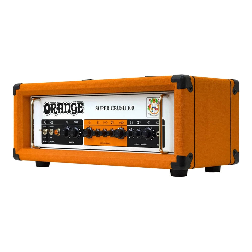 Orange Amps Super Crush 100 2-Channel 100-Watt Guitar Amp Head, Orange 5 Orange Amps Super Crush 100 2-Channel 100-Watt Guitar Amp Head, Orange - Image 3