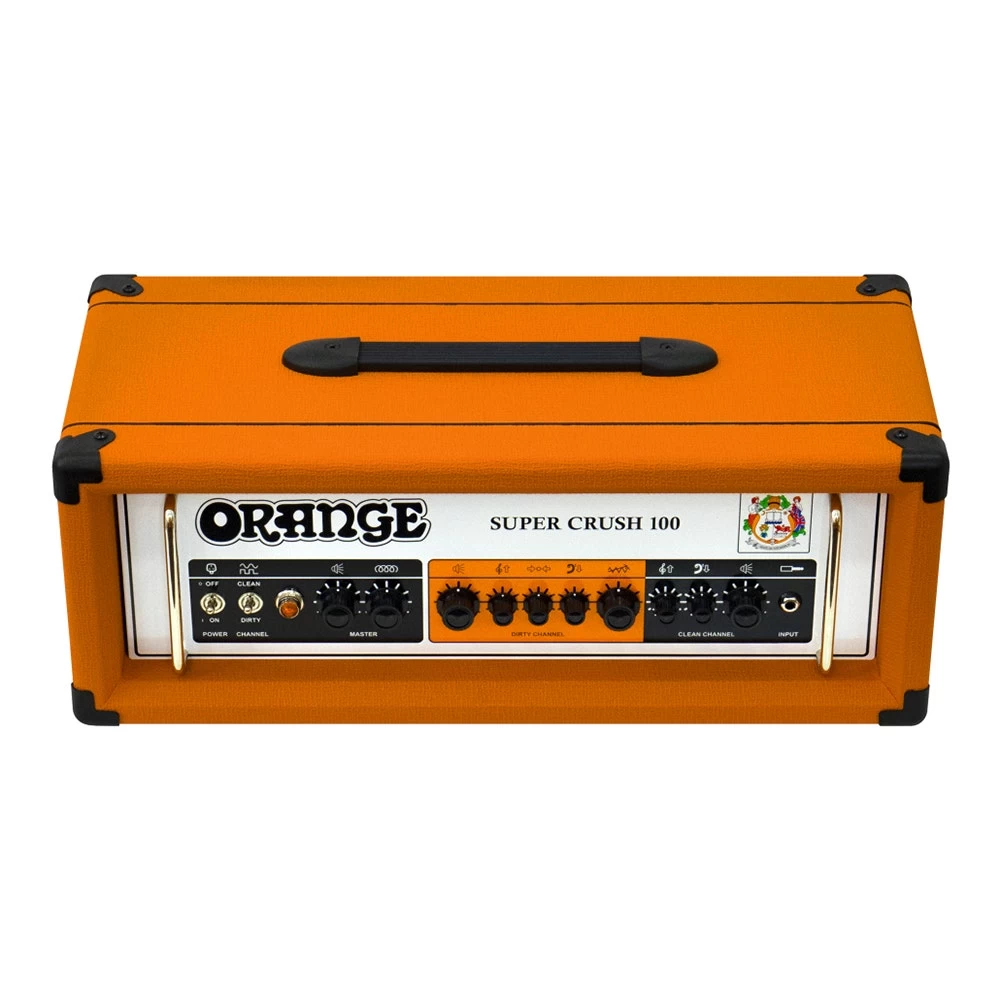 Orange Amps Super Crush 100 2-Channel 100-Watt Guitar Amp Head, Orange 4 Orange Amps Super Crush 100 2-Channel 100-Watt Guitar Amp Head, Orange - Image 2
