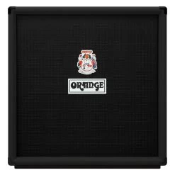 Orange Amps OBC410 Closed-Back Bass Speaker Cabinet, 600-Watt 8-Ohm 4x10" Black