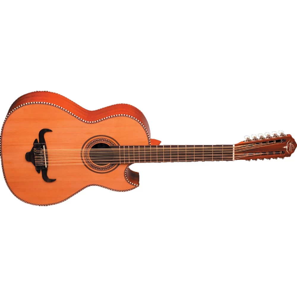 Oscar Schmidt OH50S Bajo Sexto 12‑String Guitar With Gig Bag 4 Oscar Schmidt OH50S Bajo Sexto 12‑String Guitar With Gig Bag - Image 2