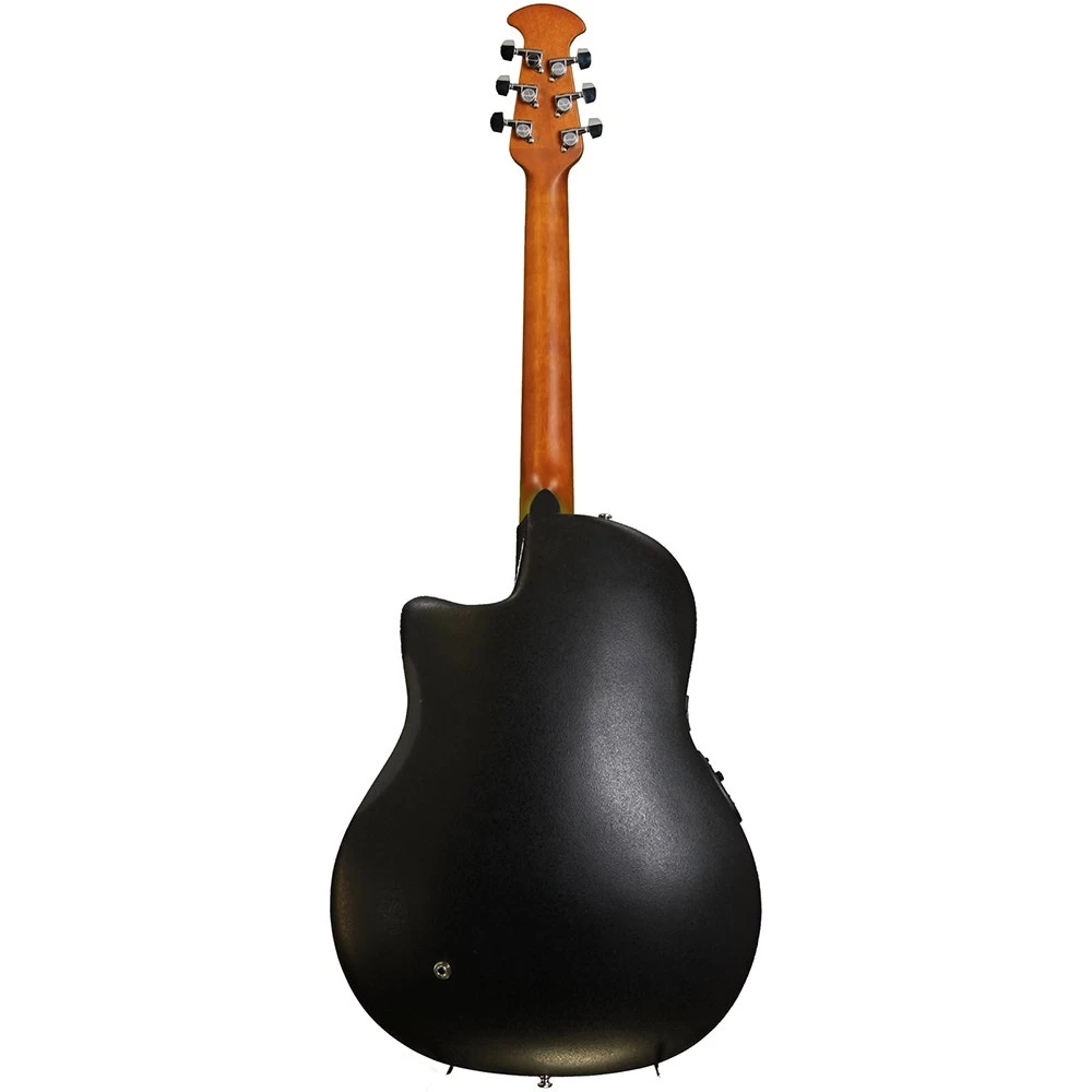 Ovation CS24P Celebrity Standard Plus Mid Depth Cutaway Acoustic-Electric Guitar In Transparent Black Flame Maple 5 Ovation CS24P Celebrity Standard Plus Mid Depth Cutaway Acoustic-Electric Guitar In Transparent Black Flame Maple - Image 3