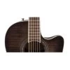 Ovation CS24P Celebrity Standard Plus Mid Depth Cutaway Acoustic-Electric Guitar In Transparent Black Flame Maple -Musical Instrument Store ova cs24p tbby 3