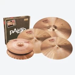 Paiste 2002 Cymbal Set With Free 18" Crash (14" Hi-Hats, 20" Crash, And 22" Ride)