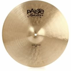 Paiste 5501416 16'' Masters Series Dark Crash Drum Set Cymbal