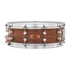Pearl MCCW1450S/C1001 Music City Custom Solid Shell Walnut 14"x5" Snare Drum W/ Kingwood Center Inlay -Musical Instrument Store pearl mccw1450s c1001