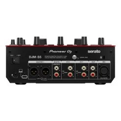 Pioneer DJM-S5 Scratch-Style 2-Channel DJ Performance Mixer, Gloss Red -Musical Instrument Store pio djm s5 4