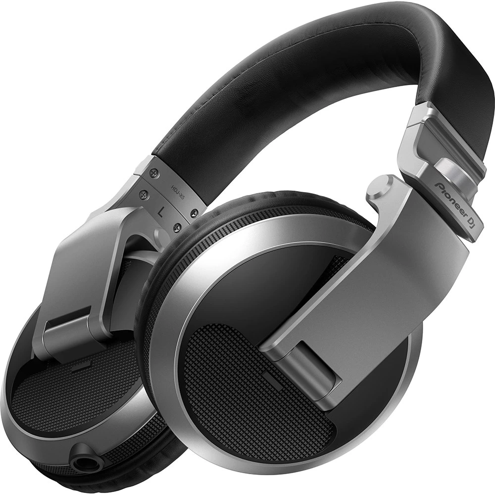 Pioneer DJ HDJ-X5 Over-Ear DJ Headphones (Silver) 4 Pioneer DJ HDJ-X5 Over-Ear DJ Headphones (Silver) - Image 2