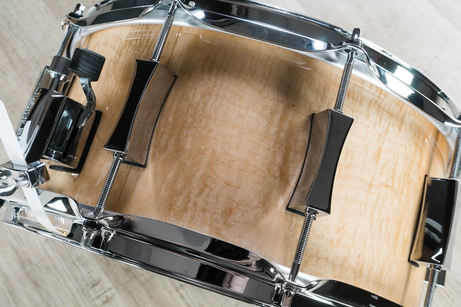 Pork Pie Percussion 30th Anniversary 6.5 X 14 Walnut / Maple Snare Drum 8 Pork Pie Percussion 30th Anniversary 6.5 X 14 Walnut / Maple Snare Drum - Image 6
