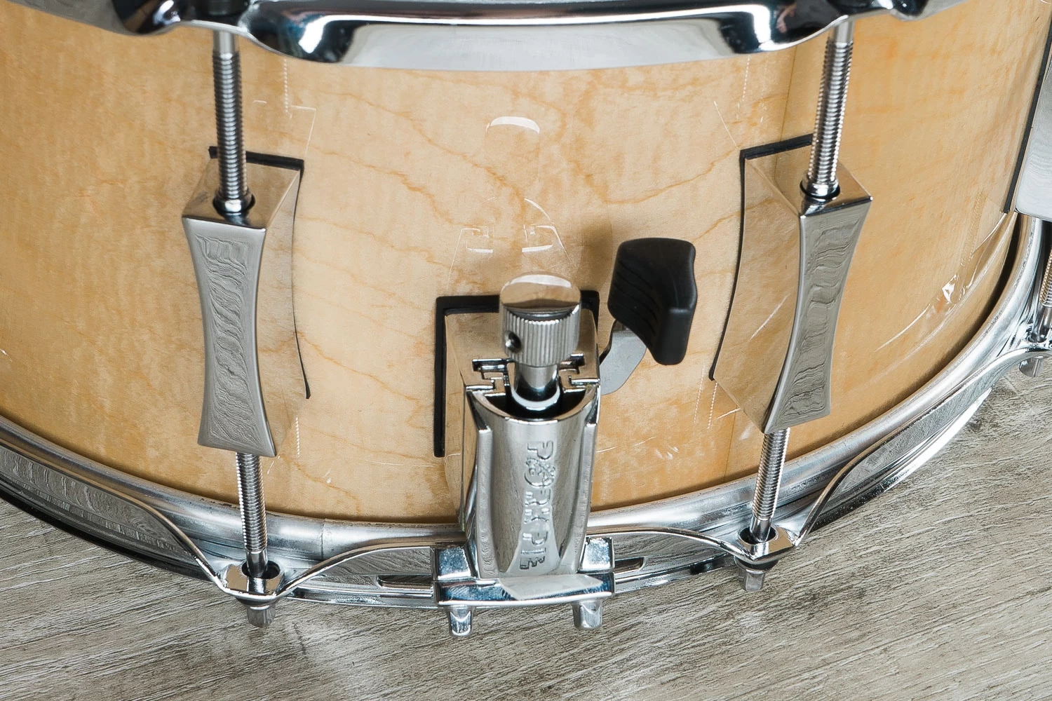 Pork Pie Percussion 30th Anniversary 6.5 X 14 Walnut / Maple Snare Drum 7 Pork Pie Percussion 30th Anniversary 6.5 X 14 Walnut / Maple Snare Drum - Image 5