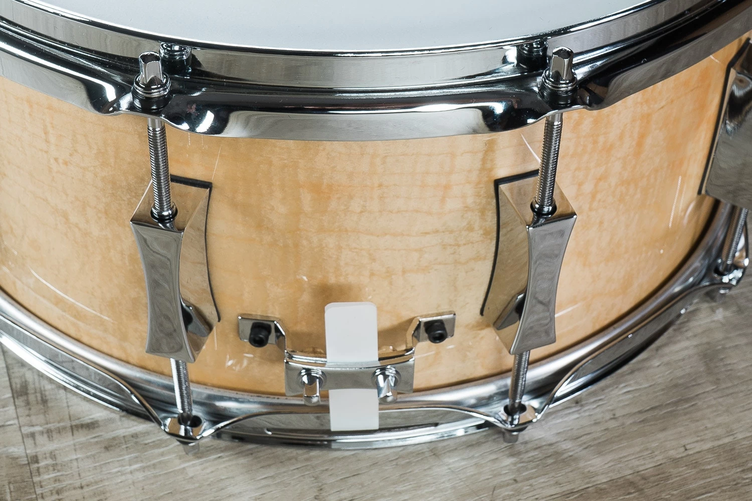 Pork Pie Percussion 30th Anniversary 6.5 X 14 Walnut / Maple Snare Drum 6 Pork Pie Percussion 30th Anniversary 6.5 X 14 Walnut / Maple Snare Drum - Image 4
