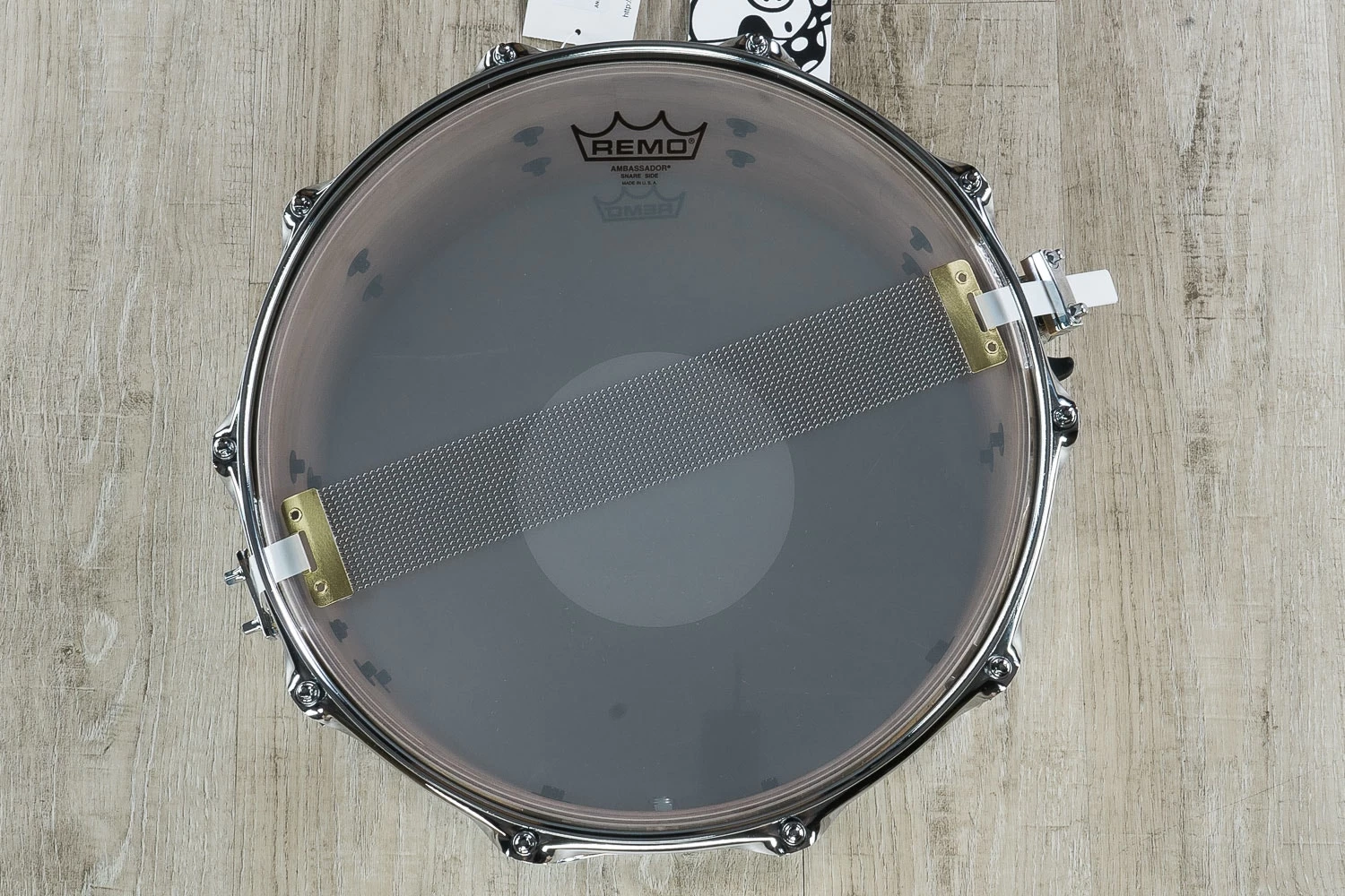 Pork Pie Percussion 30th Anniversary 6.5 X 14 Walnut / Maple Snare Drum 5 Pork Pie Percussion 30th Anniversary 6.5 X 14 Walnut / Maple Snare Drum - Image 3