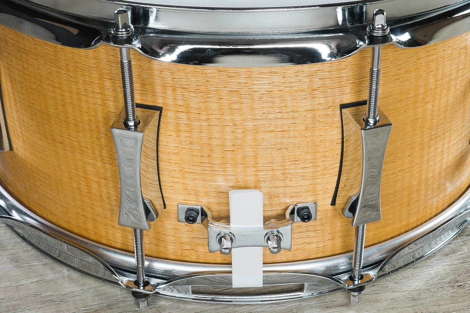 Pork Pie Percussion 7 X 14 Hickory Ply Snare Drum, Vintage Satin 7 Pork Pie Percussion 7 X 14 Hickory Ply Snare Drum, Vintage Satin - Image 5