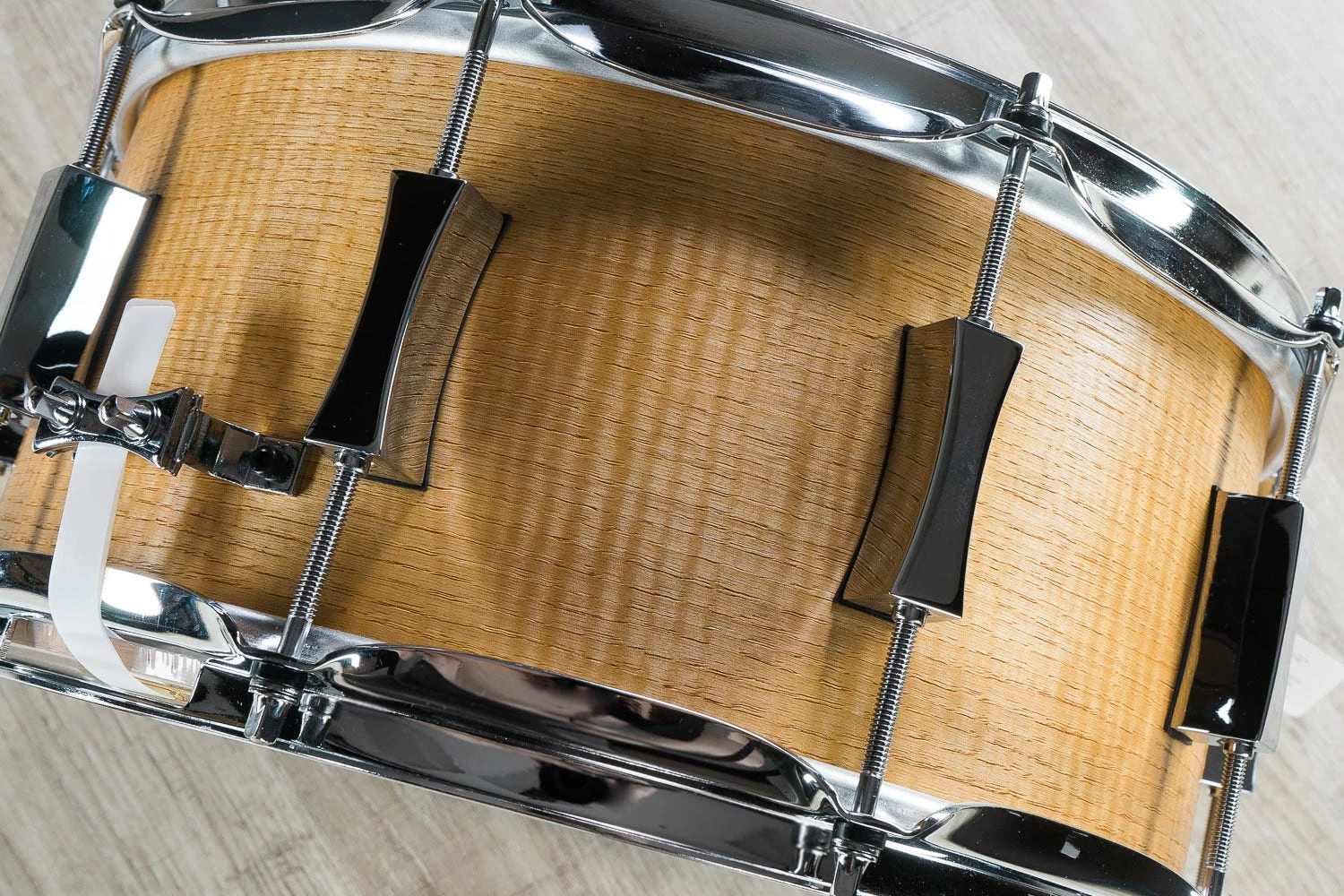 Pork Pie Percussion 7 X 14 Hickory Ply Snare Drum, Vintage Satin 8 Pork Pie Percussion 7 X 14 Hickory Ply Snare Drum, Vintage Satin - Image 6