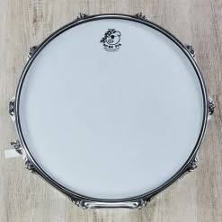 Pork Pie Percussion Patina Brass Snare Drum, Bubble Finish (8 X 14") -Musical Instrument Store ppp pp8x14pb bb 2