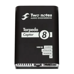 Two Notes Audio Engineering Torpedo CAPTOR Reactive Loadbox DI And Attenuator, 8-ohm