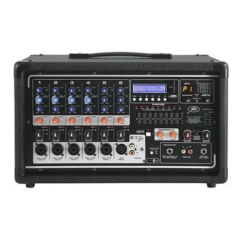 Peavey Pvi6500 400 Watt 6-Channel Powered Live Sound Mixer W/ Effects +Bluetooth 3 Peavey Pvi6500 400 Watt 6-Channel Powered Live Sound Mixer W/ Effects +Bluetooth