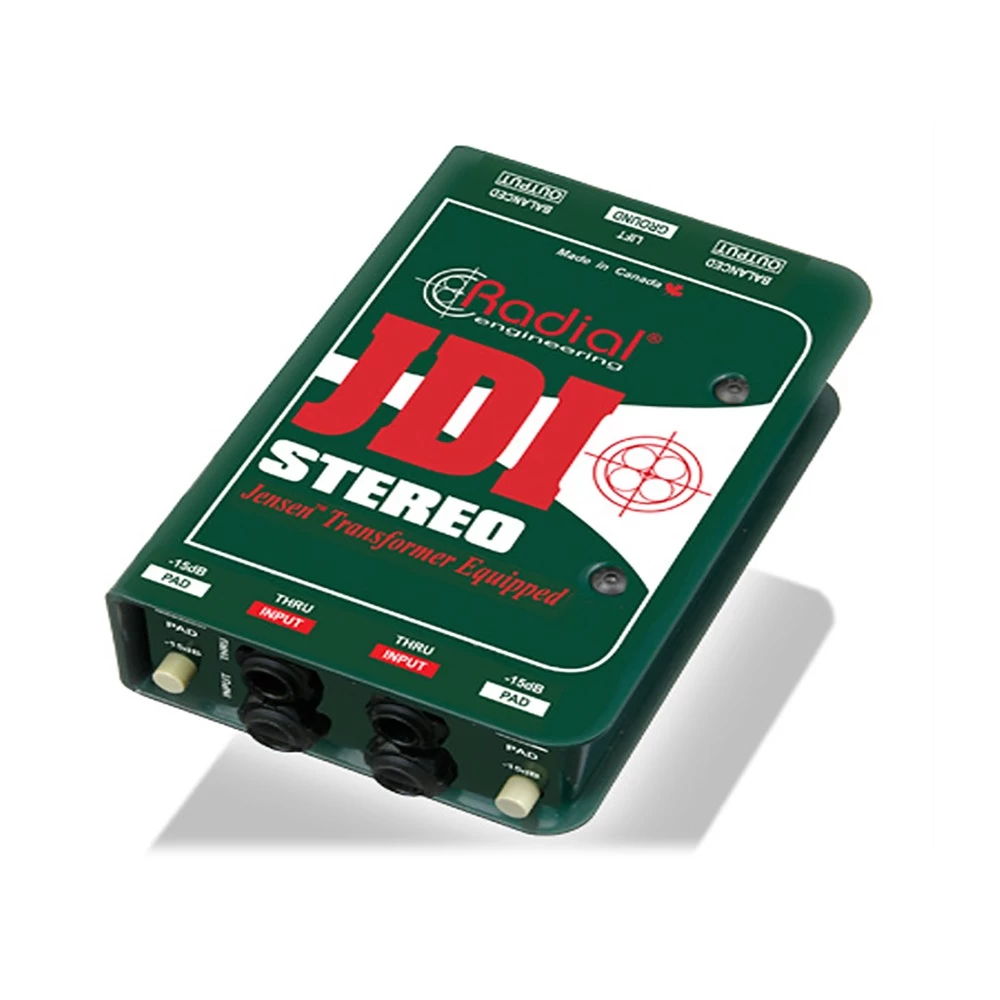 Radial Engineering JDI Stereo Passive Direct Box 4 Radial Engineering JDI Stereo Passive Direct Box - Image 2