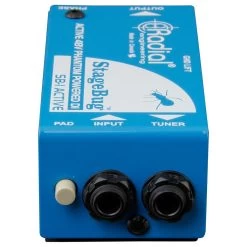 Radial Engineering SB-1 StageBug Active Phantom Power Guitar/Bass DI Direct Box -Musical Instrument Store rdl sb1 3