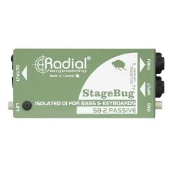 Radial StageBug SB-2 Single Channel Passive Instrument DI Direct Box