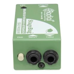 Radial StageBug SB-2 Single Channel Passive Instrument DI Direct Box -Musical Instrument Store rdl sb2 3