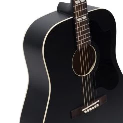 Recording King RDS-7 Dirty 30s Series 7 Dreadnought Acoustic Guitar, Matte Black -Musical Instrument Store rk rds 7 mbk 4