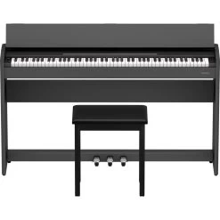 Roland F107 88-Key Digital Piano W/ Furniture-Style Stand & Weighted Keys, Black 23 Roland F107 88-Key Digital Piano W/ Furniture-Style Stand & Weighted Keys, Black -Musical Instrument Store rol f107 7