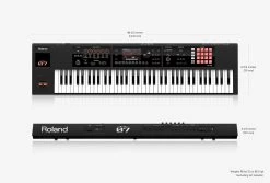 Roland FA-07 76-Key Music Workstation Keyboard -Musical Instrument Store rol fa 07 8