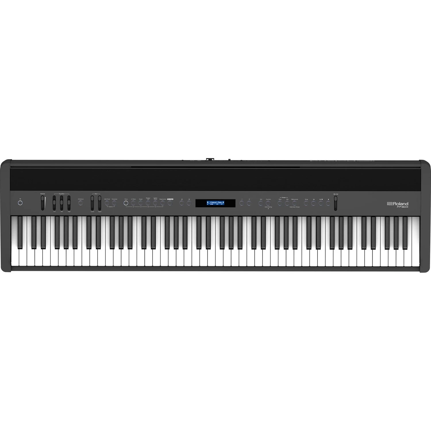 Roland FP-60X 88-Key Digital Piano Keyboard With SuperNATURAL Modeling, Black 3 Roland FP-60X 88-Key Digital Piano Keyboard With SuperNATURAL Modeling, Black