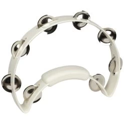 Rhythm Tech RT1220 Solo Tambourine - White